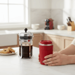 Cana termos de cafea Zilan ZLN9924, capacitate 510ml, interior din inox, pereti dubli, rosu - imagine 4