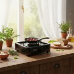 Aragaz emailat Zilan ZLN0018, 1 arzator, Negru - imagine 3