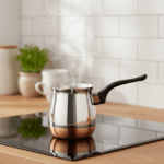 Ibric inox 1000 ml, cu baza din cupru , Grunberg GR726 - imagine 2