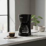 Aparat de facut cafea Floria ZLN9273, Negru, 600 W, oprire automata, vas 1.2 litri - imagine 4