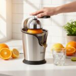 Storcator de citrice Zilan ZLN1765, otel inoxidabil, 2 conuri de dimensiuni diferite - imagine 6