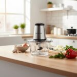 Tocator Hausberg HB-4505, 400 W, bol sticla 2L, toaca, taie, macina, amesteca - imagine 6