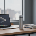 Termos inox pentru cafea/apa Rosberg R52010E, 500ml, afisaj led - imagine 4