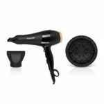 Uscator de par Hausberg HB-29, 2400 W, Negru - imagine 5