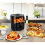 Friteuza air fryer Zilan ZLN9983, 1500W, capacitate 5L, temperatura maxima 200 grade, Negru - imagine 7
