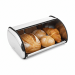 Cutie pentru paine Bohmann BH-7239B, 44 x 27 x 18 cm, inox, Argintiu - imagine 10