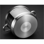 Oala inox Grunberg GR2118, 18 cm, 4 l , Capac - imagine 3
