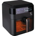 Friteuza air fryer Berlinger Haus BH-9446, 1300W, capacitate 6.3L, temperatura maxima 200 grade, negru - imagine 3