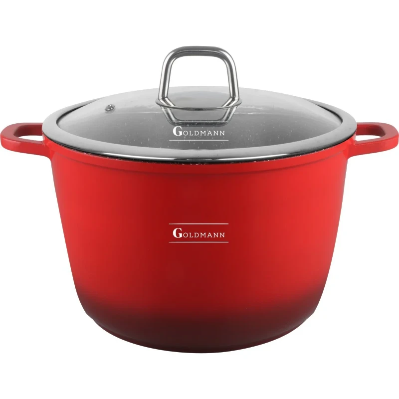 Oala-aluminiu-turnat-Goldmann-GM-0620R.webp Oala aluminiu turnat Goldmann GM-0620R, 20x16 cm, 4 L, acoperire ceramica, capac, rosu - imagine 1